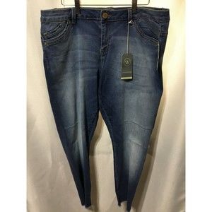 Wit & Wisdom Ankle Skimmer Jeans NWT Size 16W aka Democracy